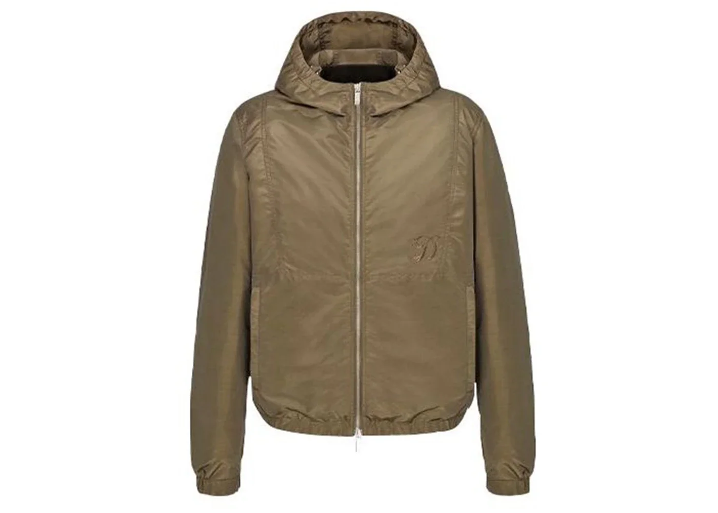 Dior x Kenny Scharf Embroidered Logo Hooded Jacket Green - 1