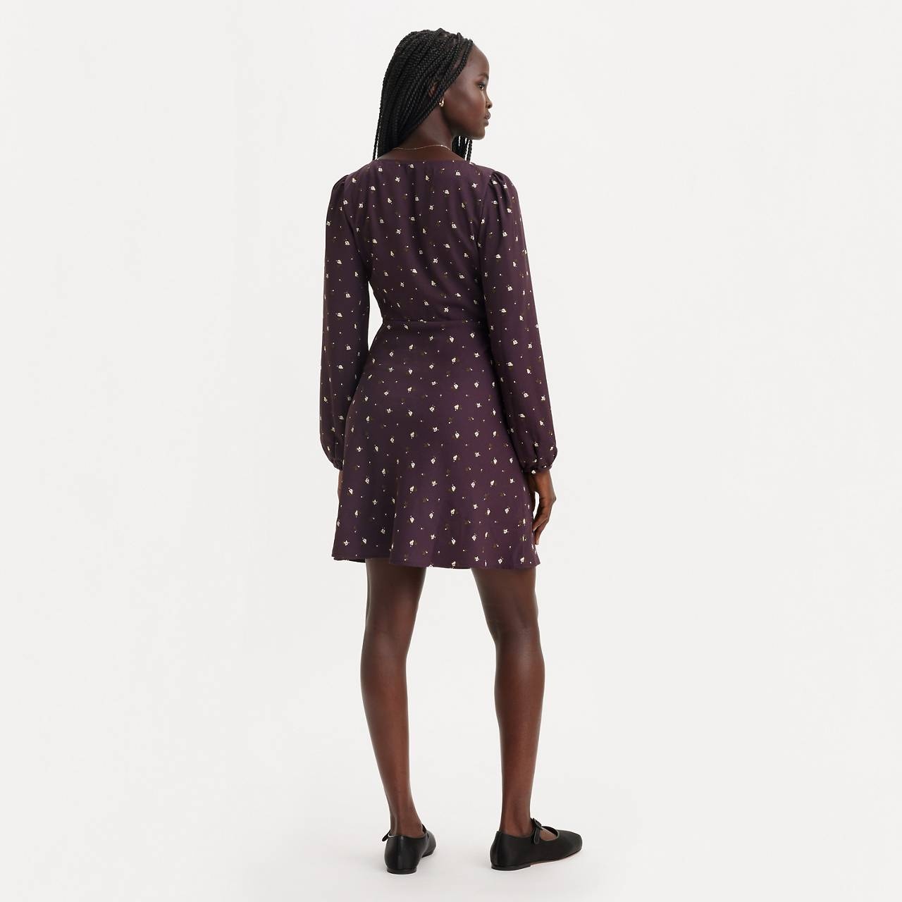 DELRAY LONG SLEEVE MINI DRESS - 3