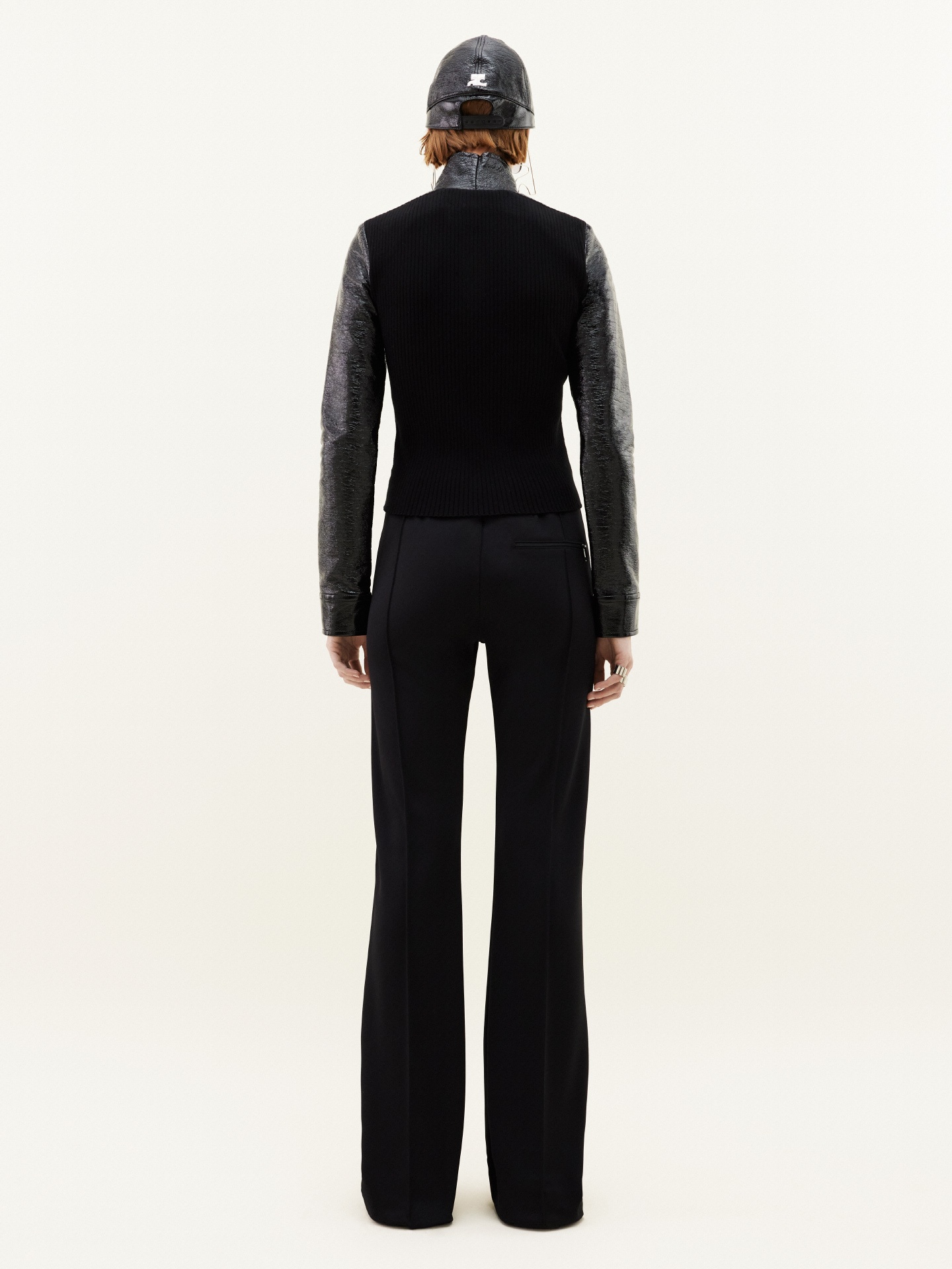 BI-MATERIAL JACKET - 4