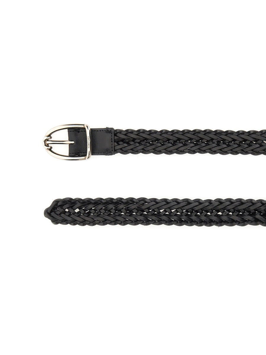 Tom Ford Men Leather Belt - 2