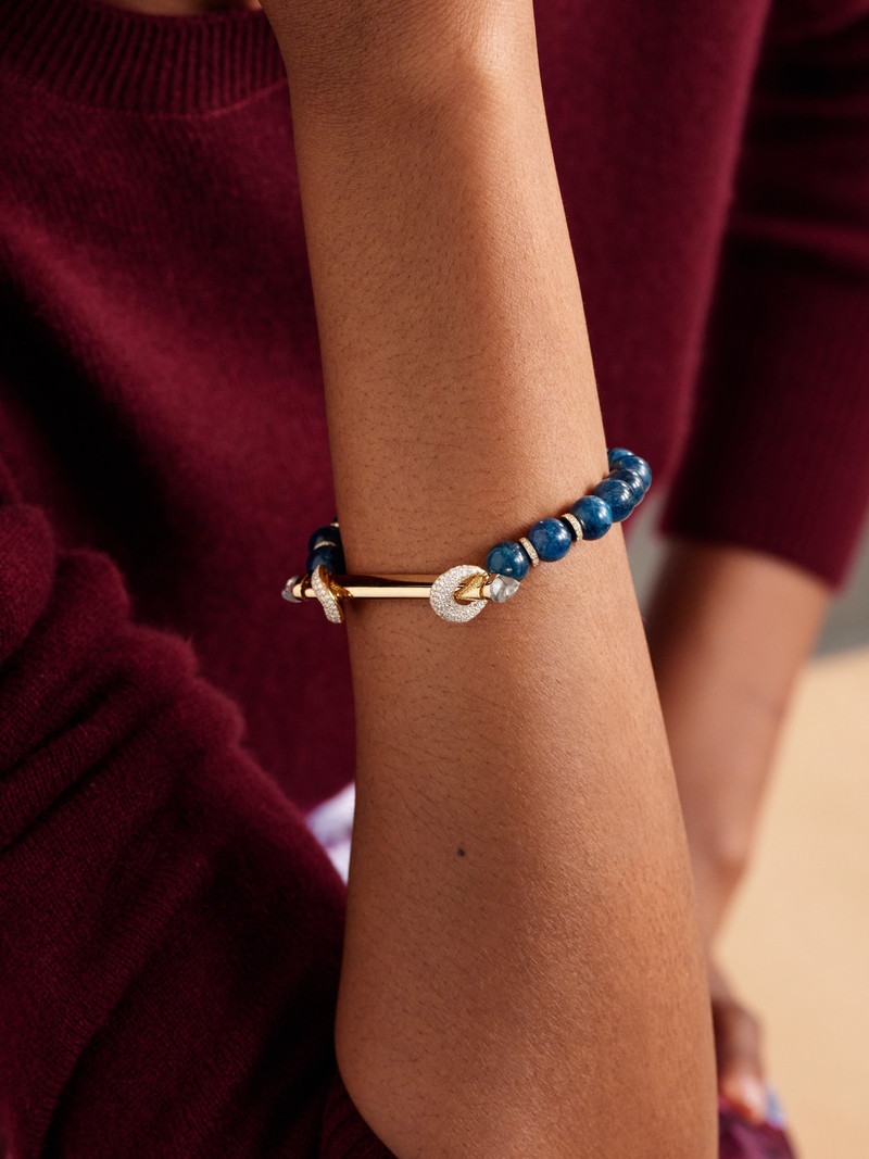 ANANYA Chakra 18-karat Gold Multi-stone Bracelet outlook