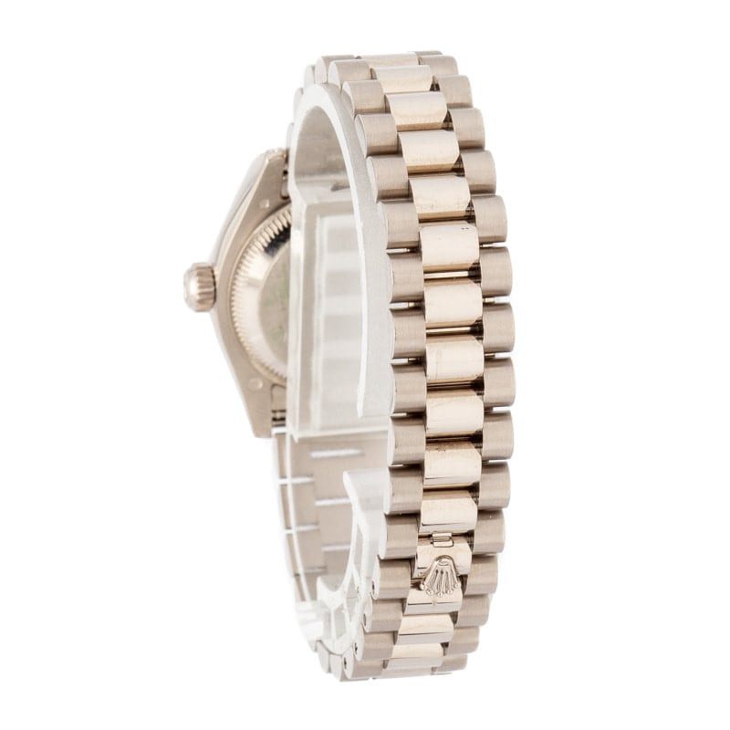 Ladies Rolex Datejust 179239 18k White Gold - 3