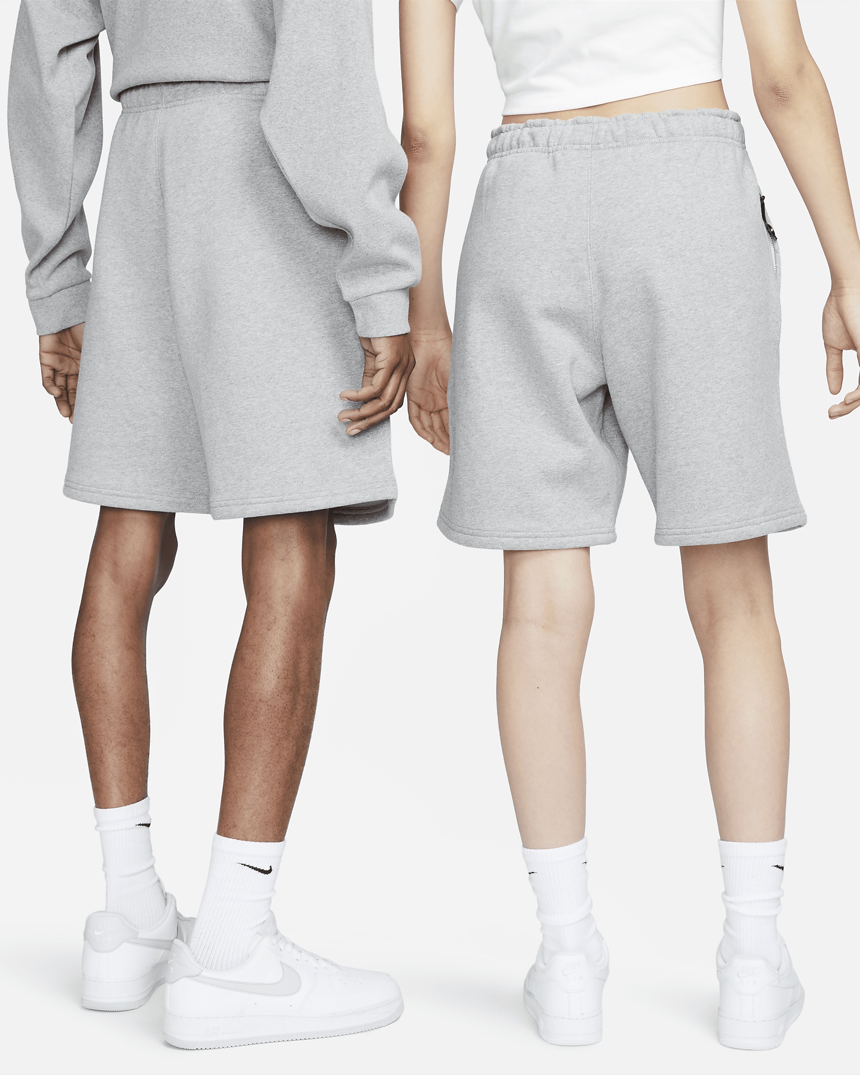 Nike Solo Swoosh Fleece Shorts - 2