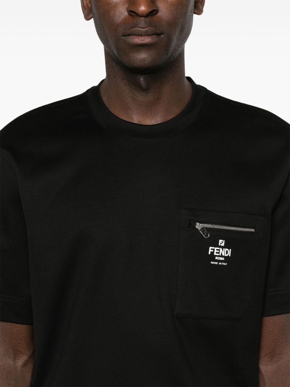 FENDI `Fendi Roma` Print T-Shirt | spinnaker | REVERSIBLE