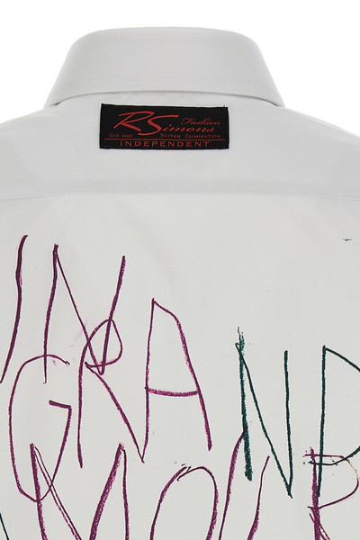 Raf Simons 'Grand amour' shirt outlook