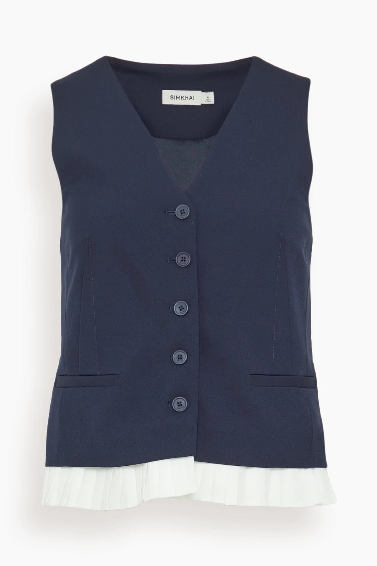 Laiken Vest in Midnight - 1