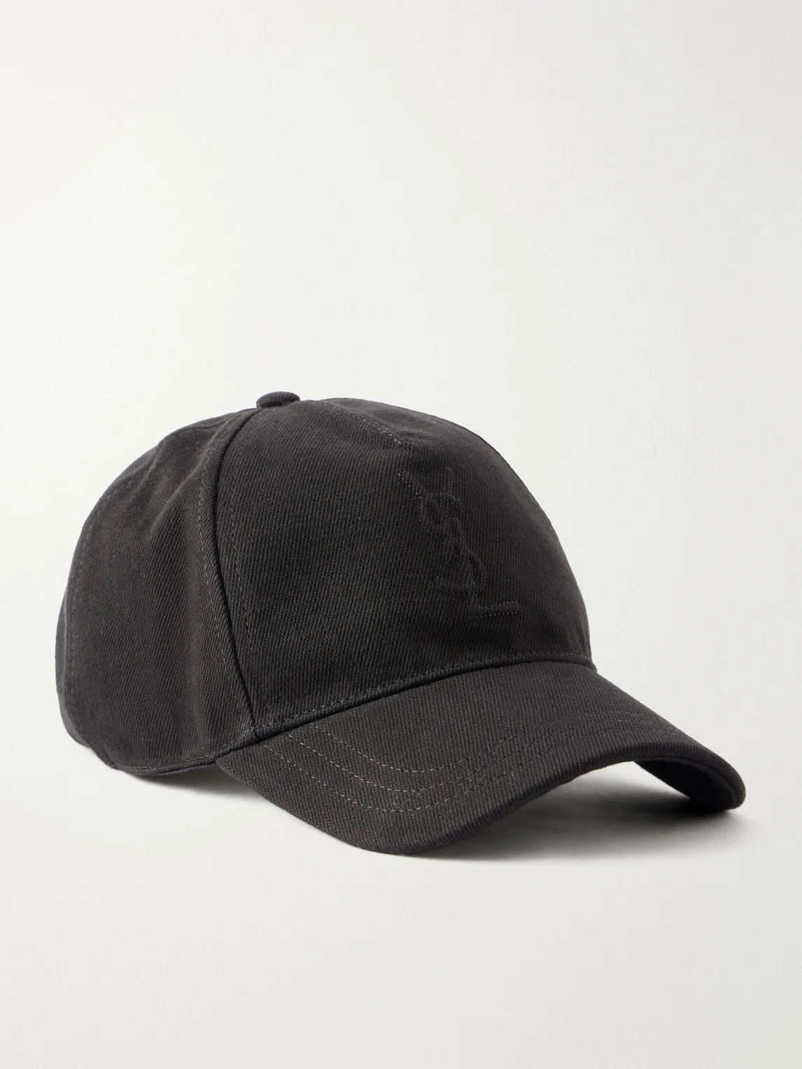 Logo-Debossed Cotton-Twill Baseball Cap - 1
