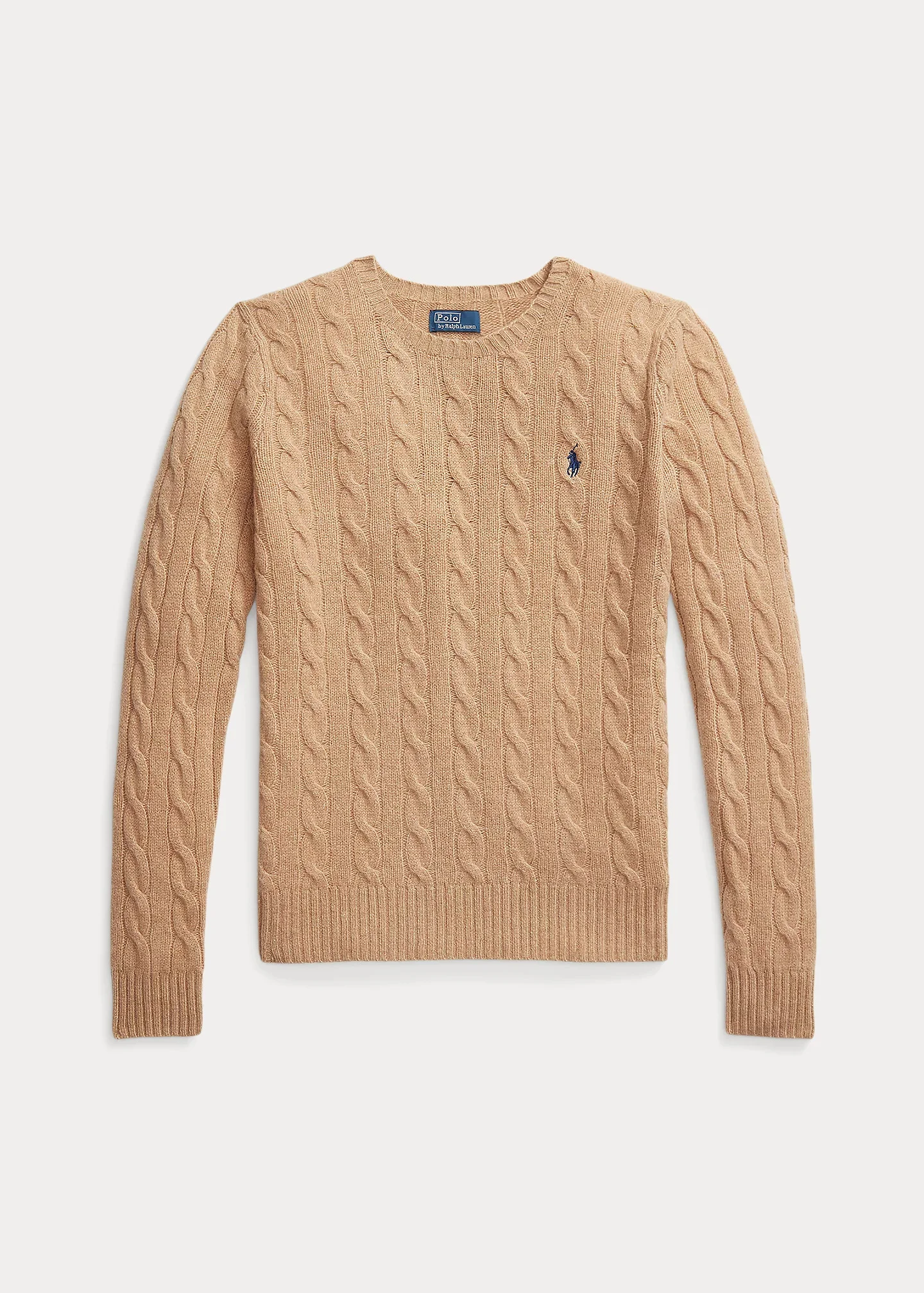 Cable-Knit Wool-Cashmere Sweater - 1