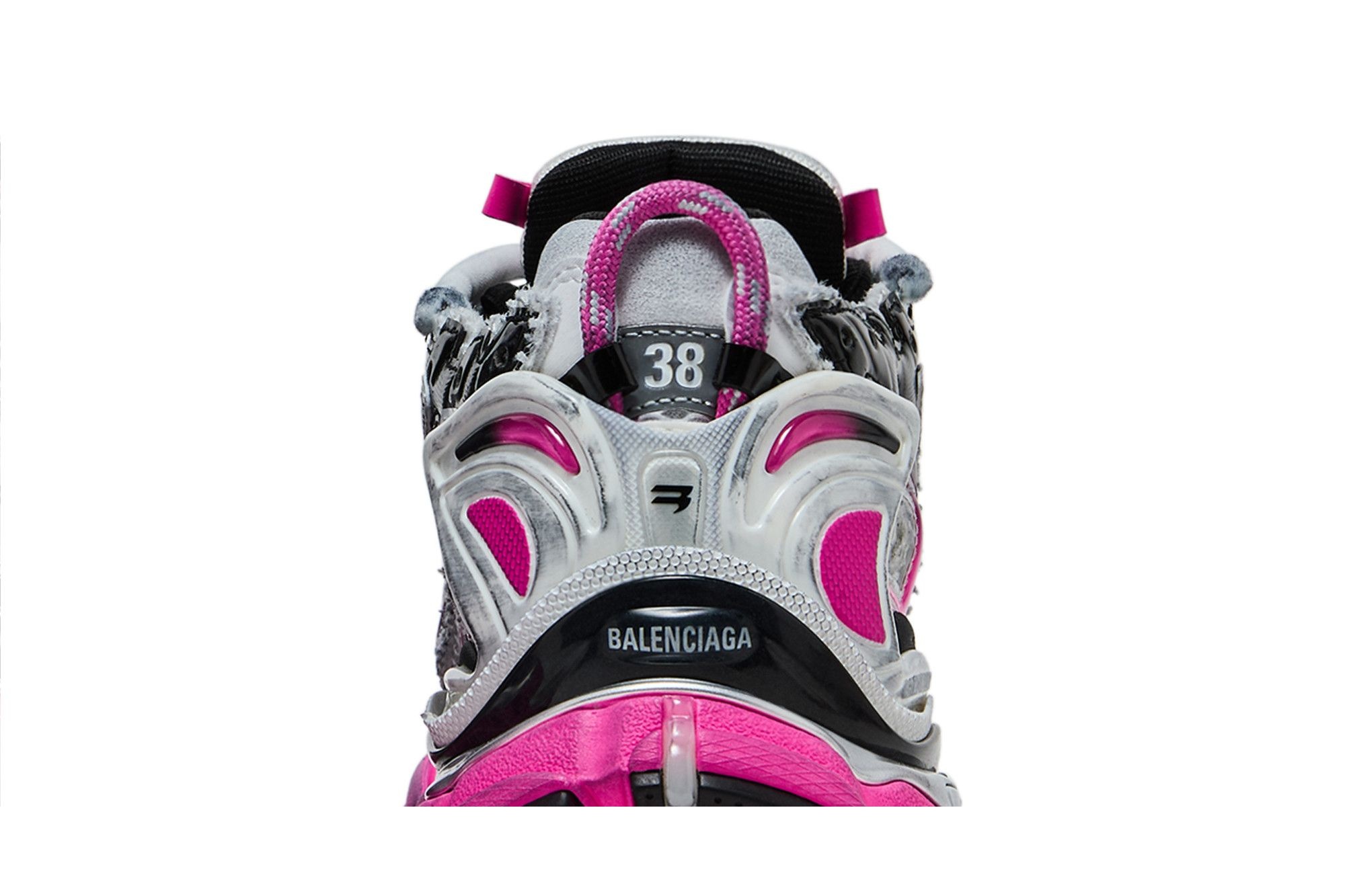 Balenciaga Wmns Runner Sneaker 'Gradient - White Pink Black' - 7