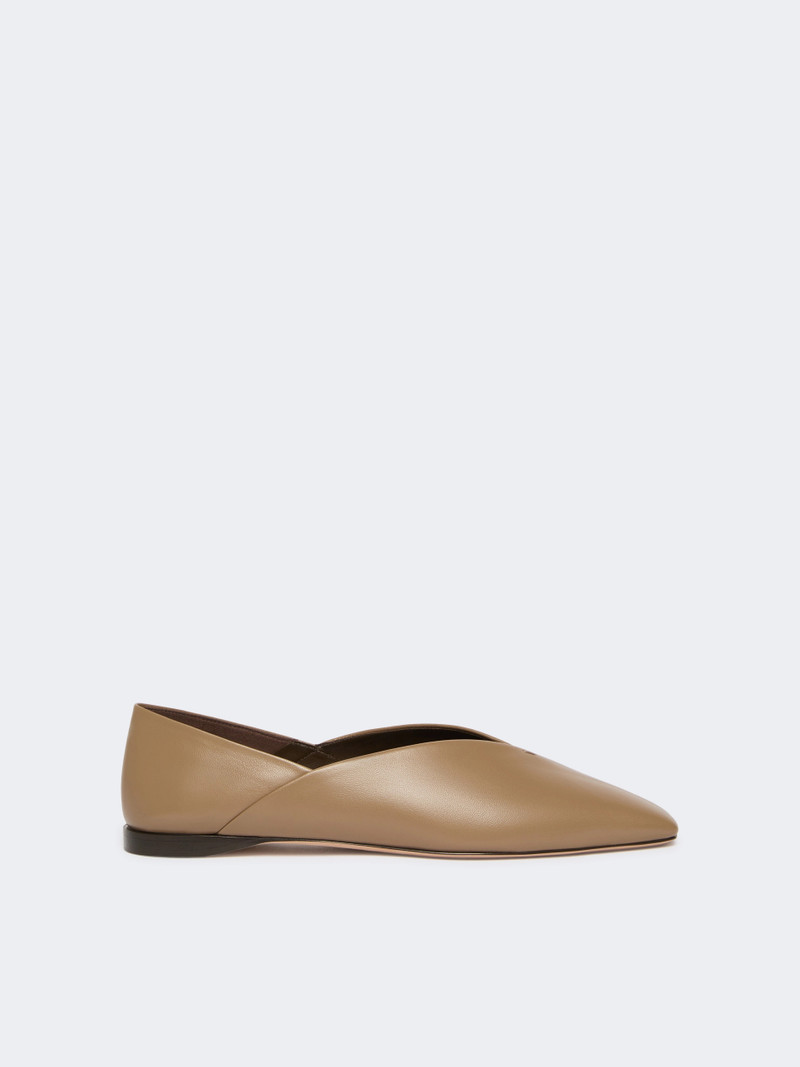 OCA Nappa leather ballerinas - MUD 1
