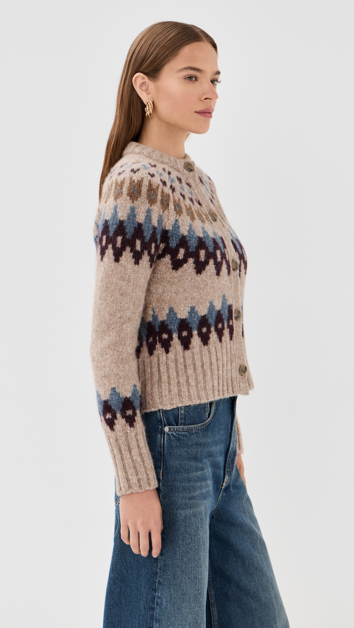 Christina Fair Isle Cardigan - 3