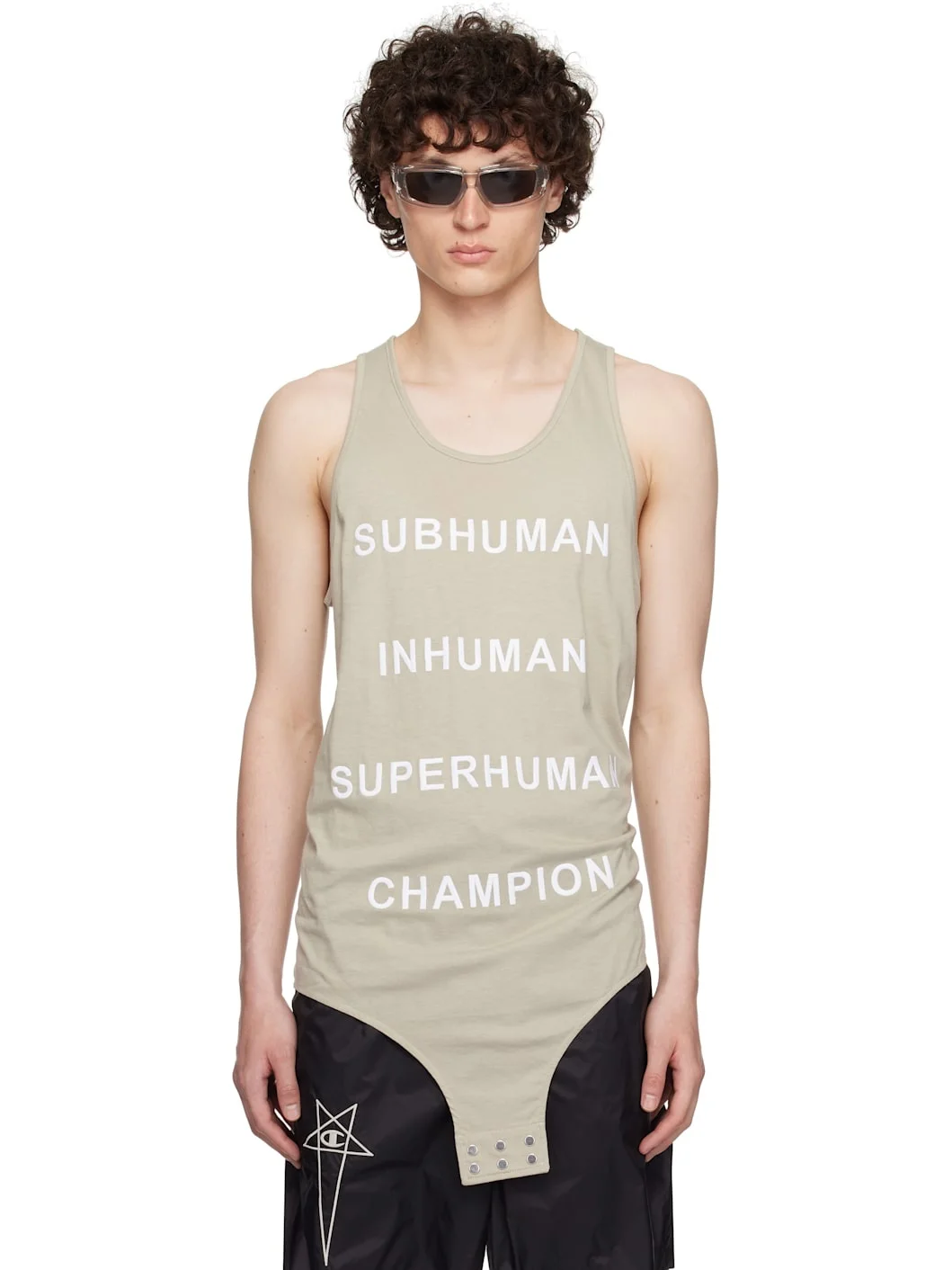 Off-White Champion Edition Basketball Tank Top - 1