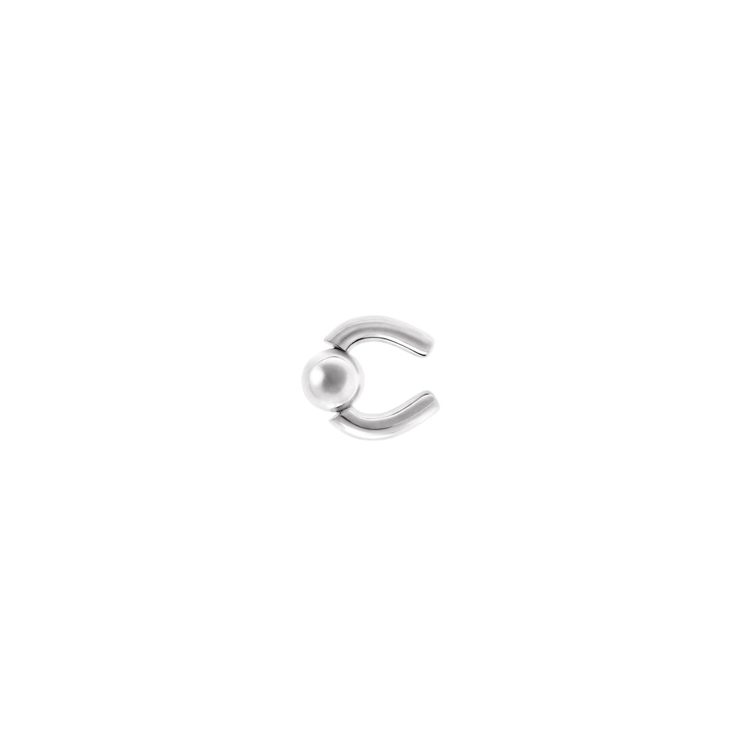 Camden Nose Ring in Silver - 2
