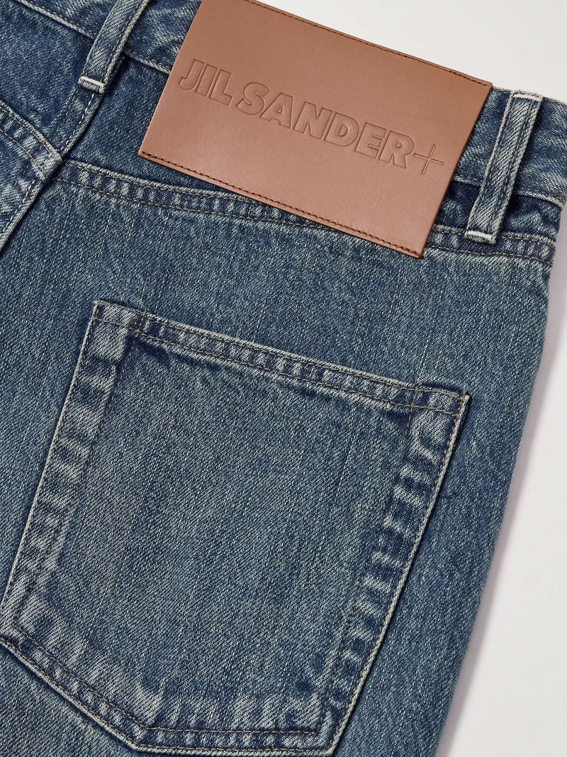 High-rise straight-leg jeans Blue 6