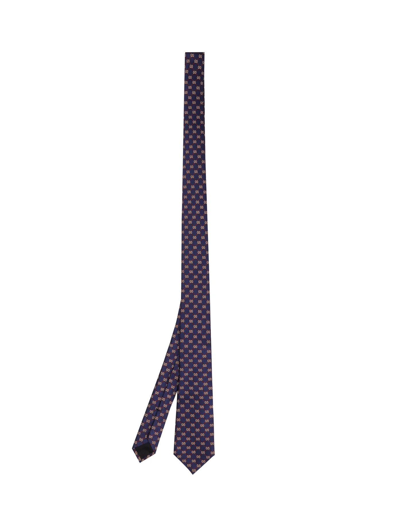 GG-jacquard silk tie - 1