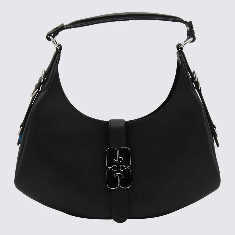 Ganni Black Shoulder Bag - 1