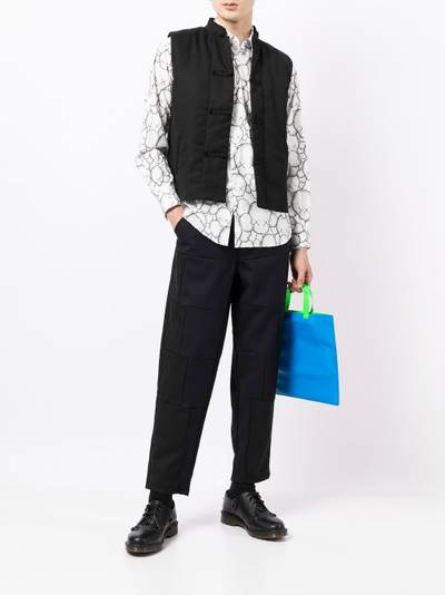 Comme des Garçons SHIRT straight-leg tailored trousers outlook