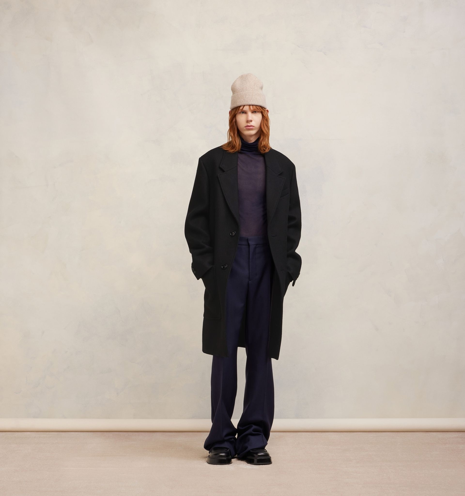 Two Buttons Coat - 3