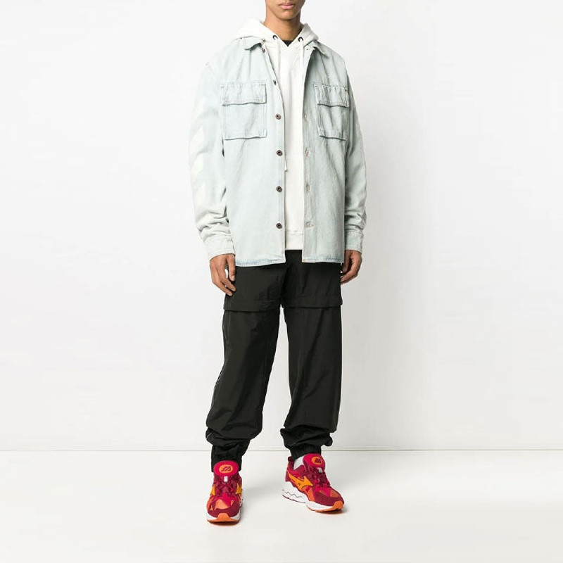 Off-White Off-White Printing Denim Jacket Denim Blue OMYD017R203860187101 outlook