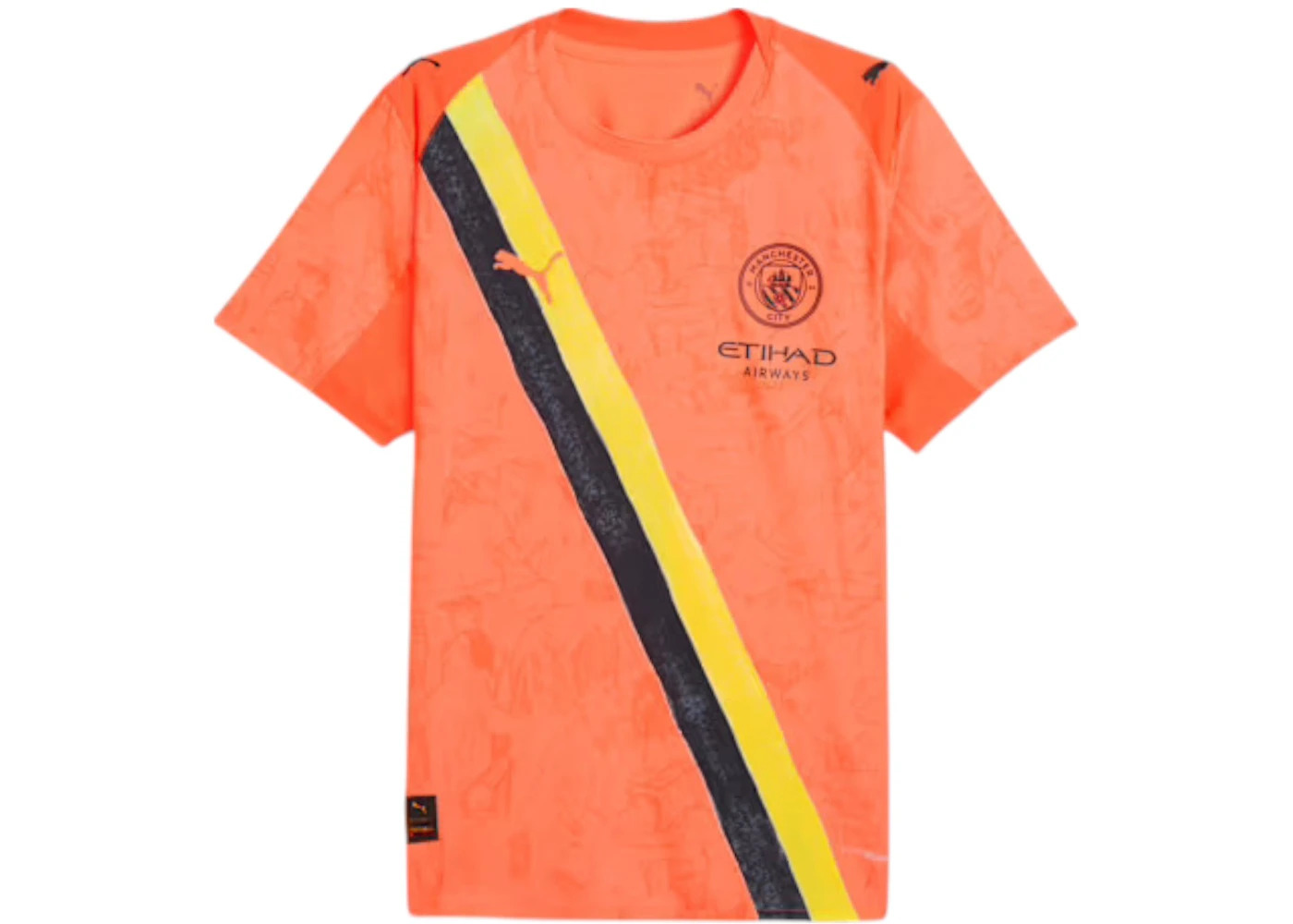 Puma KidSuper Manchester City Authentic Jersey Neon Sun/Black - 1