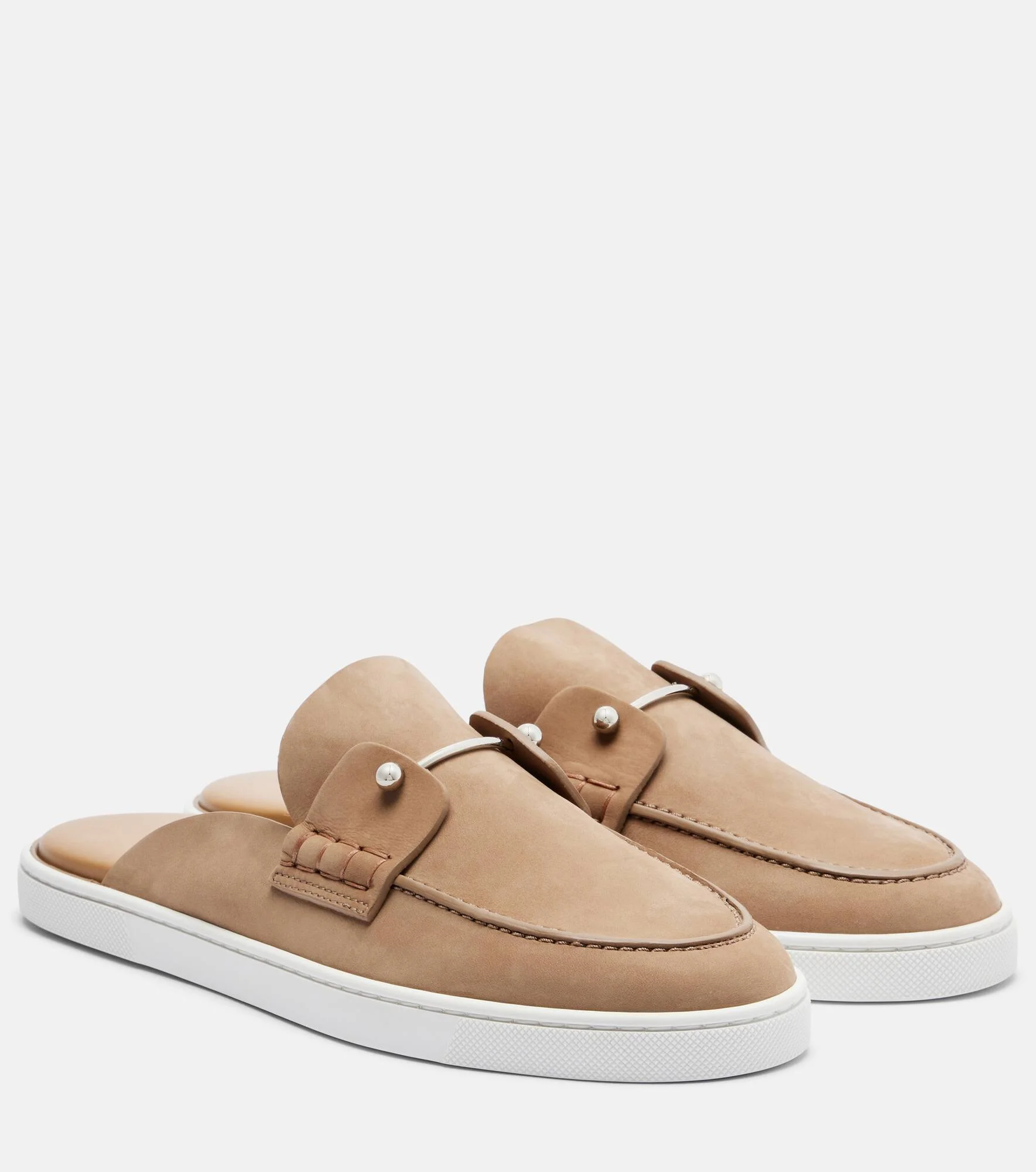 Chanme suede mules - 1