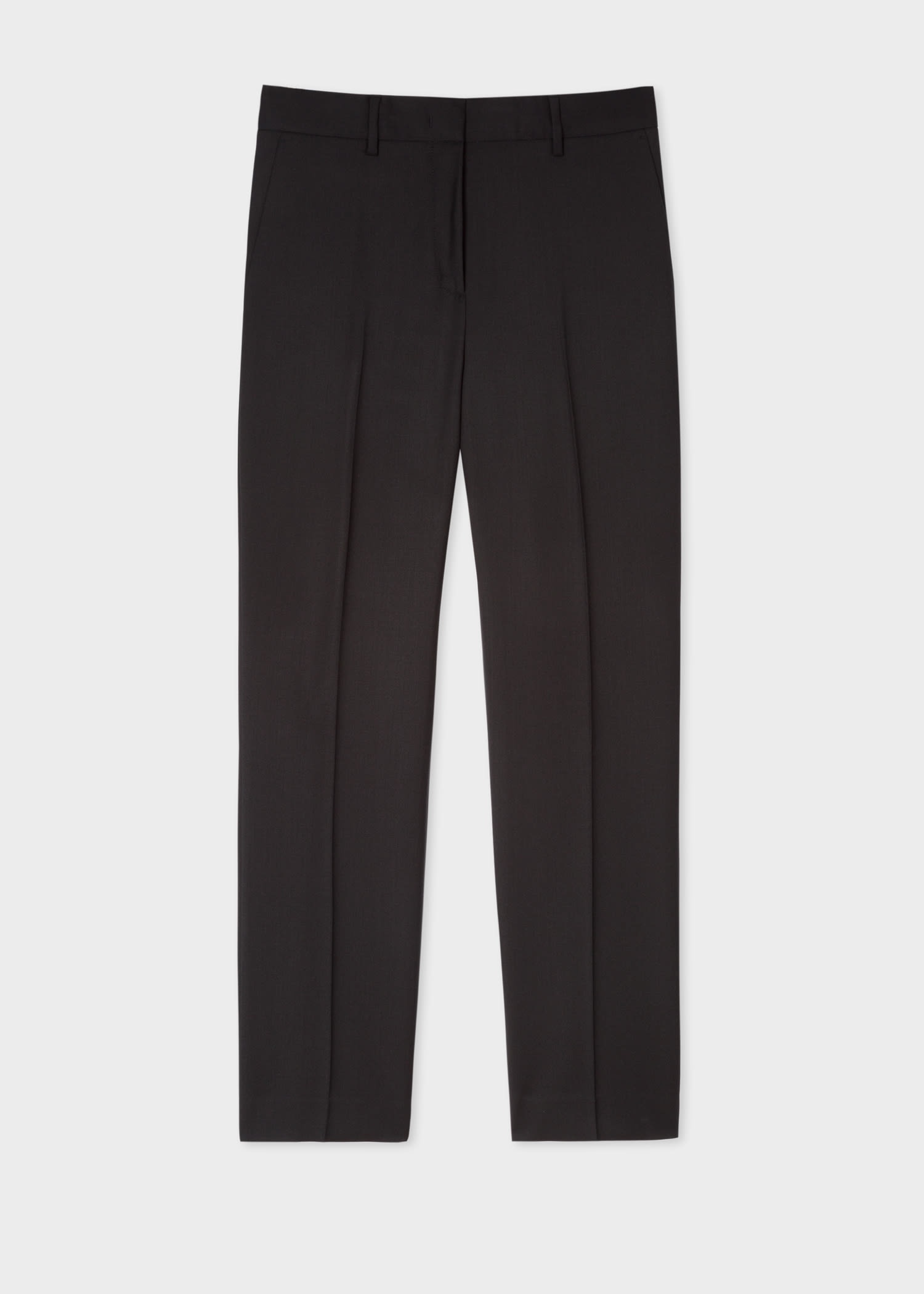 Women's Slim-Fit Wool Cropped Suit - 7