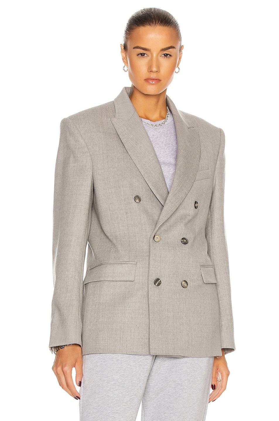 Double Breasted Blazer - 2