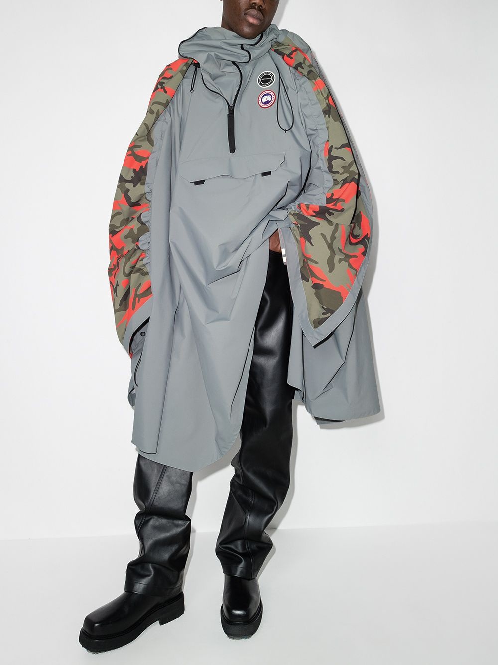 x Canada Goose Field camouflage panel cape - 5