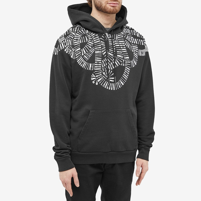 Marcelo Burlon County Of Milan Marcelo Burlon Snake Wings Regular Hoody outlook