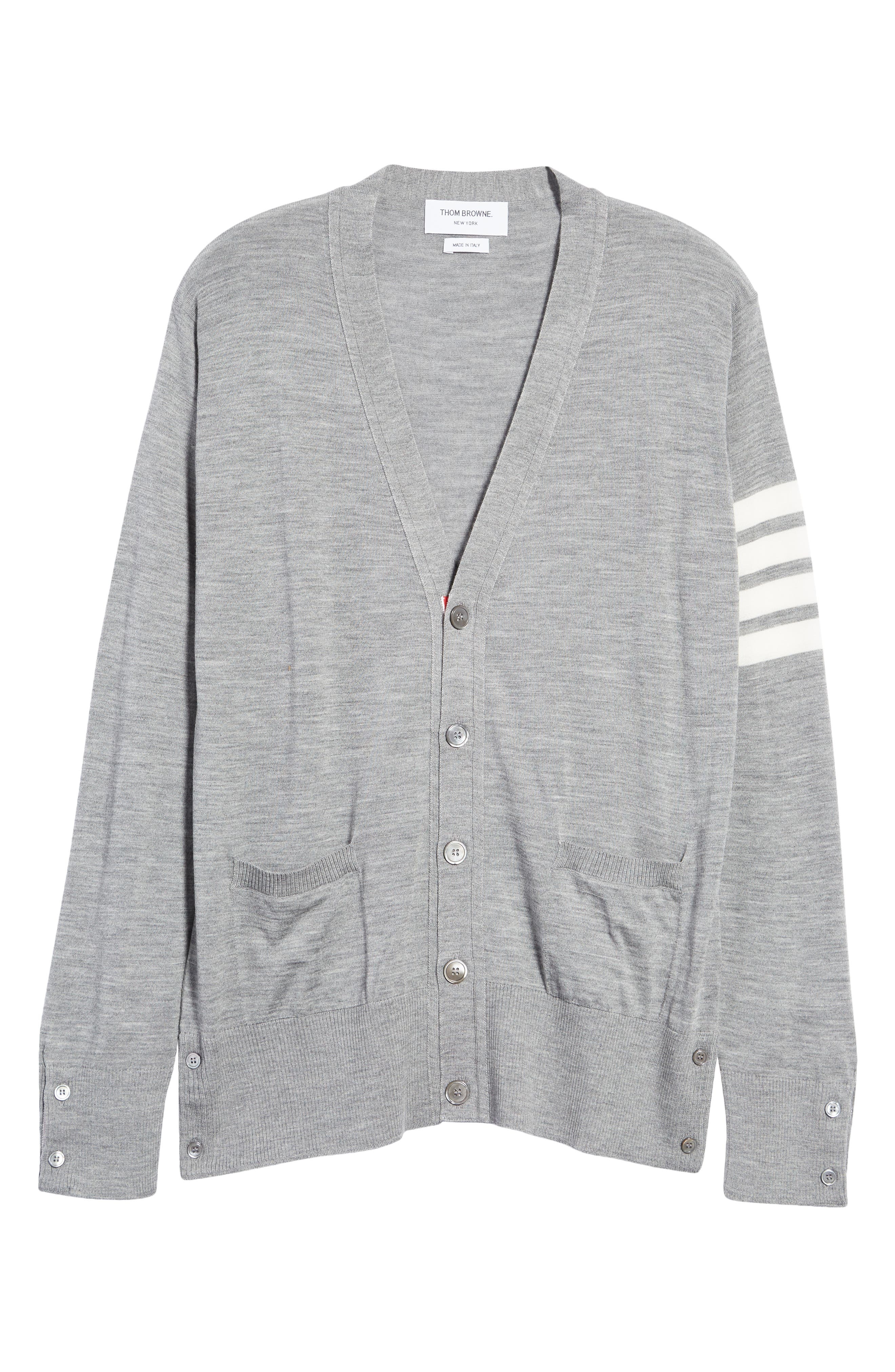 4-Bar Merino Wool Cardigan - 5