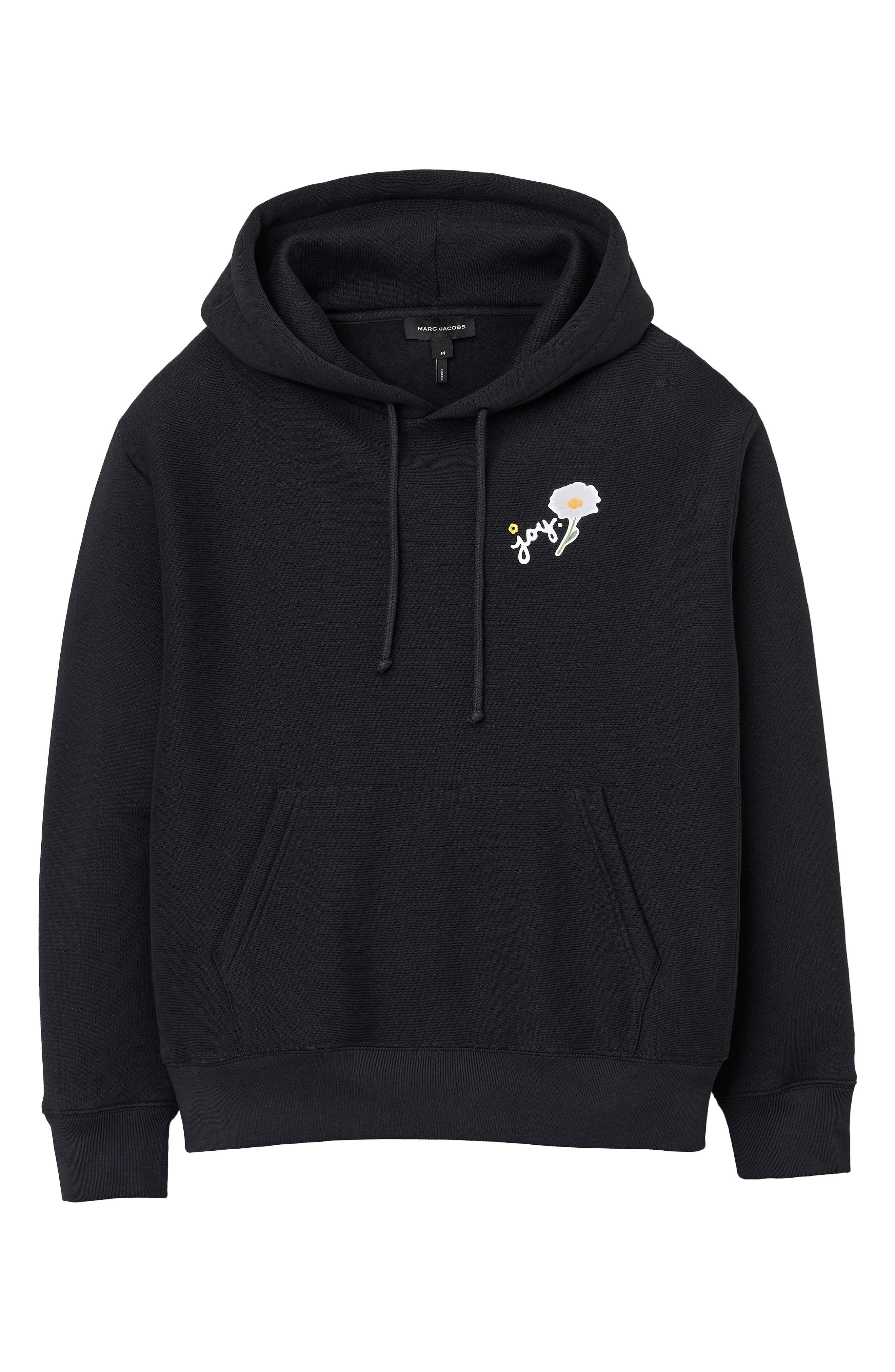 Marc Jacobs Marc Is Joy Daisy Graphic Hoodie in Black at Nordstrom - 4