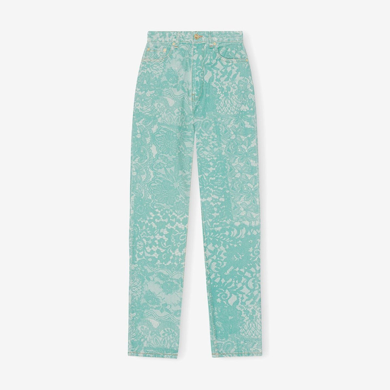 GANNI Print Denim Swigy outlook