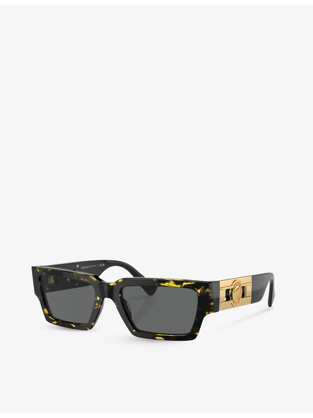 VE4459 rectangle-frame tortoiseshell acetate sunglasses - 2