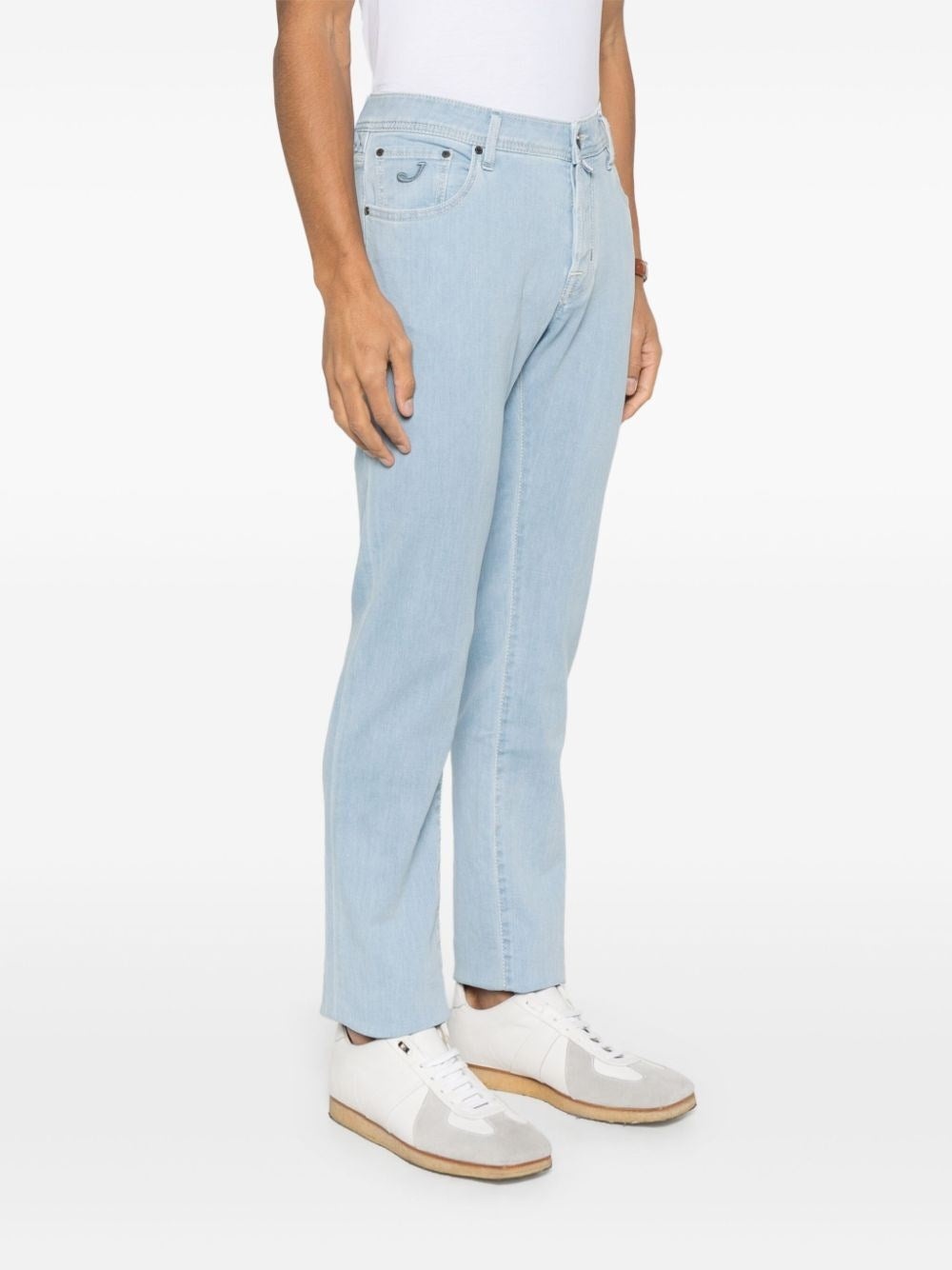 Jacob cohen - Jacob Cohen Men 5-Pocket Slim Fit` Nick` Jeans - 4