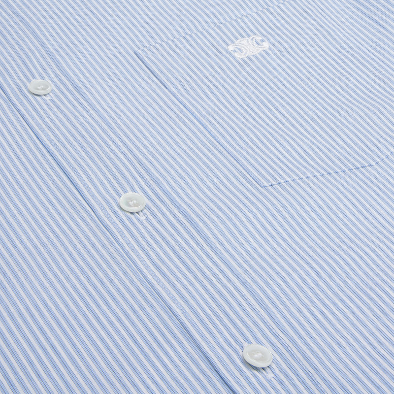 loose shirt in striped cotton 4