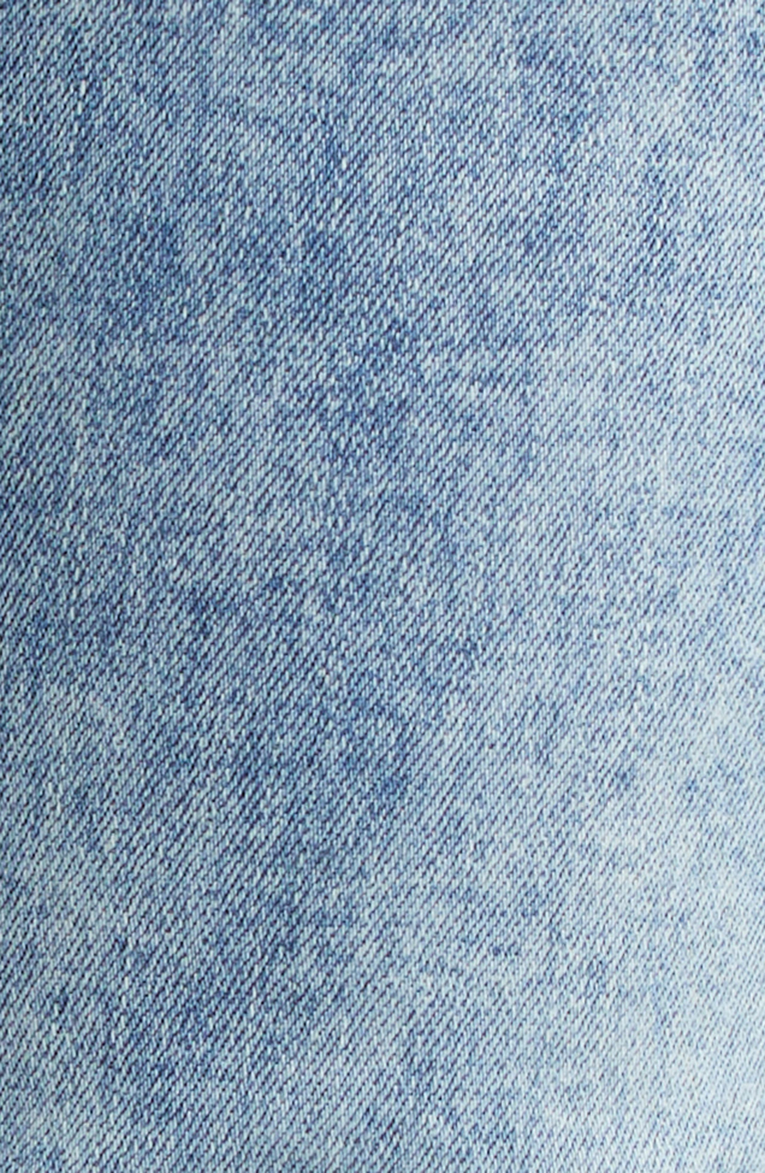 Veronica Beard Beverly High Waist Skinny Flare Jeans in Ripple Dust at Nordstrom - 7