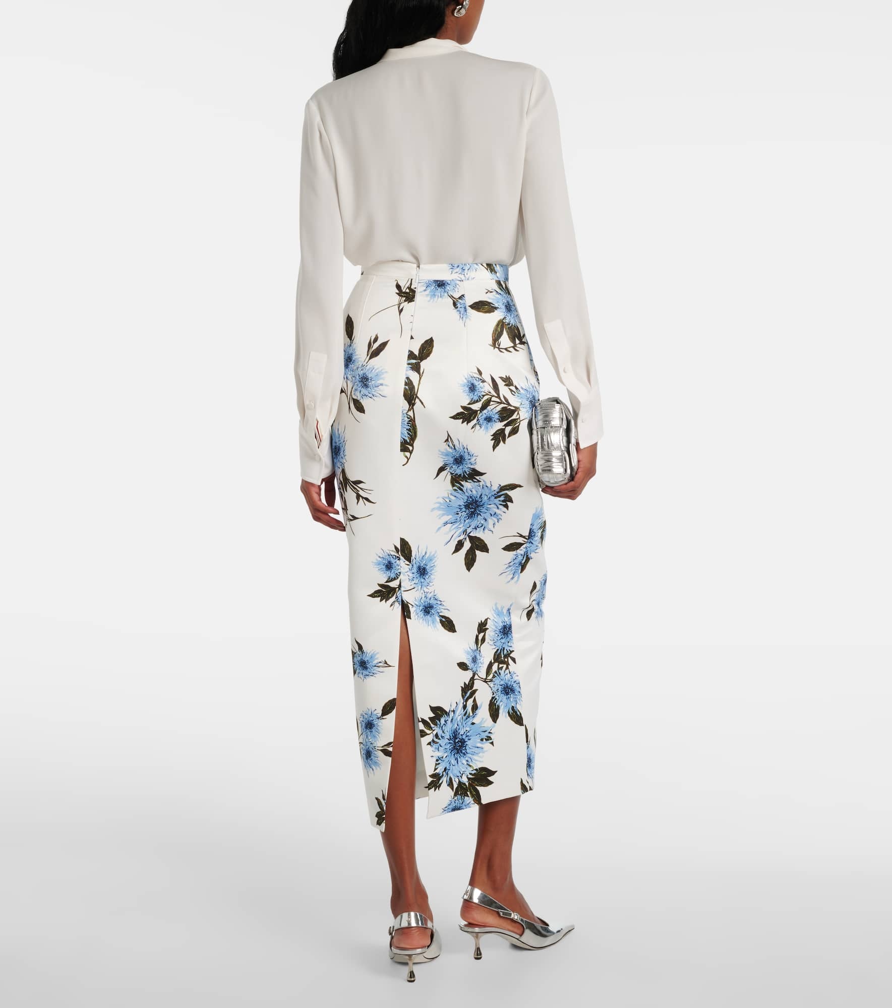 Lorelei floral midi skirt - 3