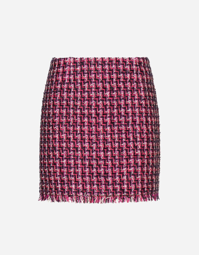 Tweed miniskirt - 1