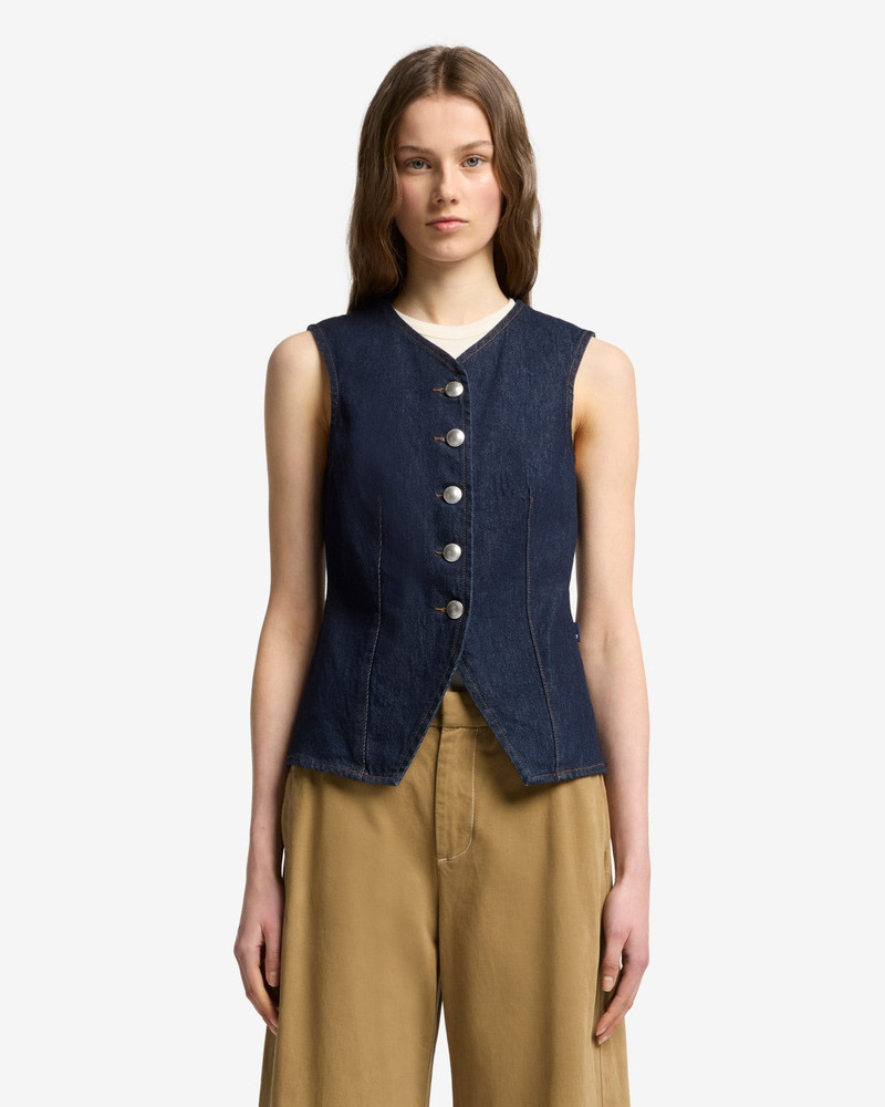 7 For All Mankind MANKIND Lady Vest in Smoove outlook