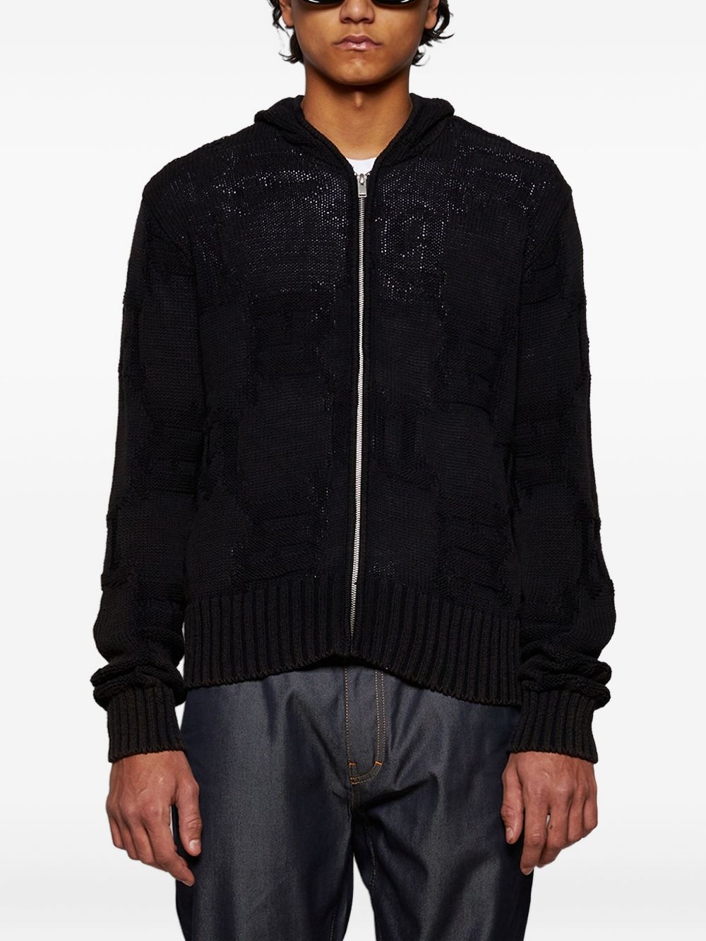 zippered hoodie - 3