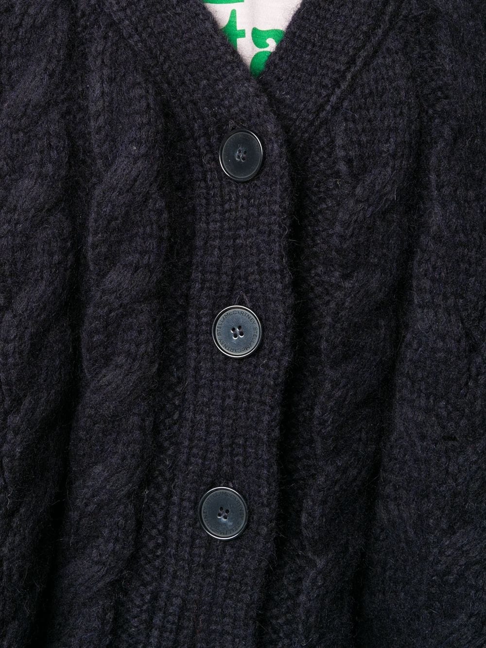 chunky knit cardigan - 5