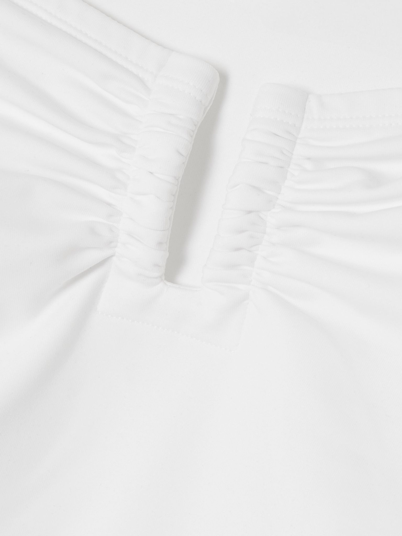 Les Essentiels Cassiopée bandeau swimsuit White - 4