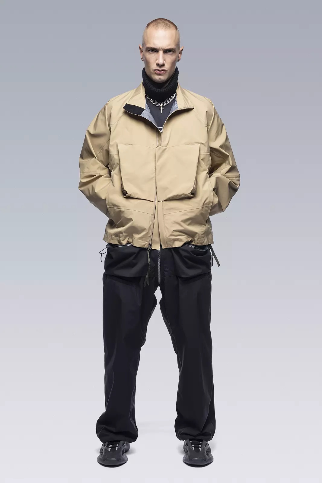 J96-GT 3L Gore-Tex Pro Jacket Khaki - 7