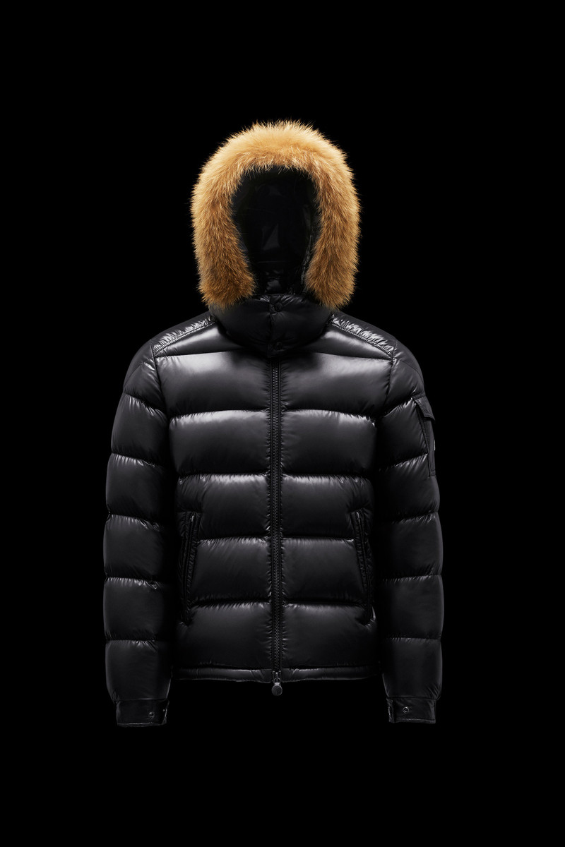Maya Fur Short Down Jacket - 1