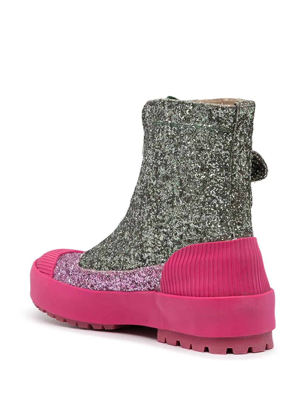 Duck glitter-detail boots - 3