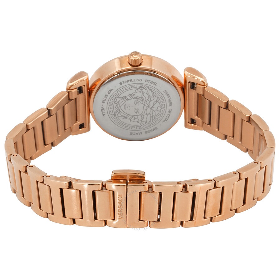 Versace Mini Vanity Quartz Silver Dial Ladies Watch VEAA00618 - 3