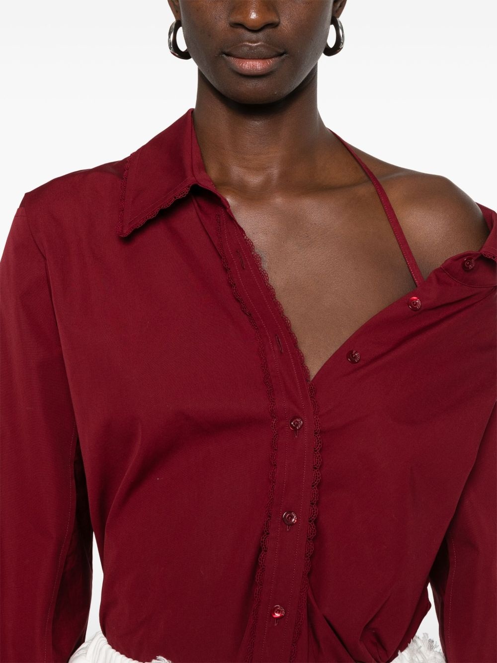 cotton poplin shirt - 5