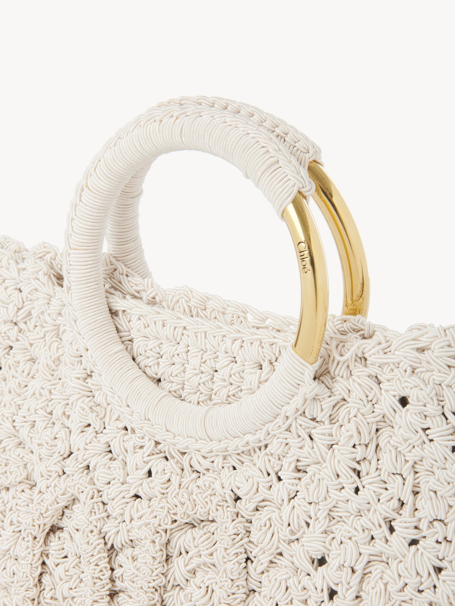SMALL BRACELET PARAVENT TOTE BAG IN CROCHET - 6
