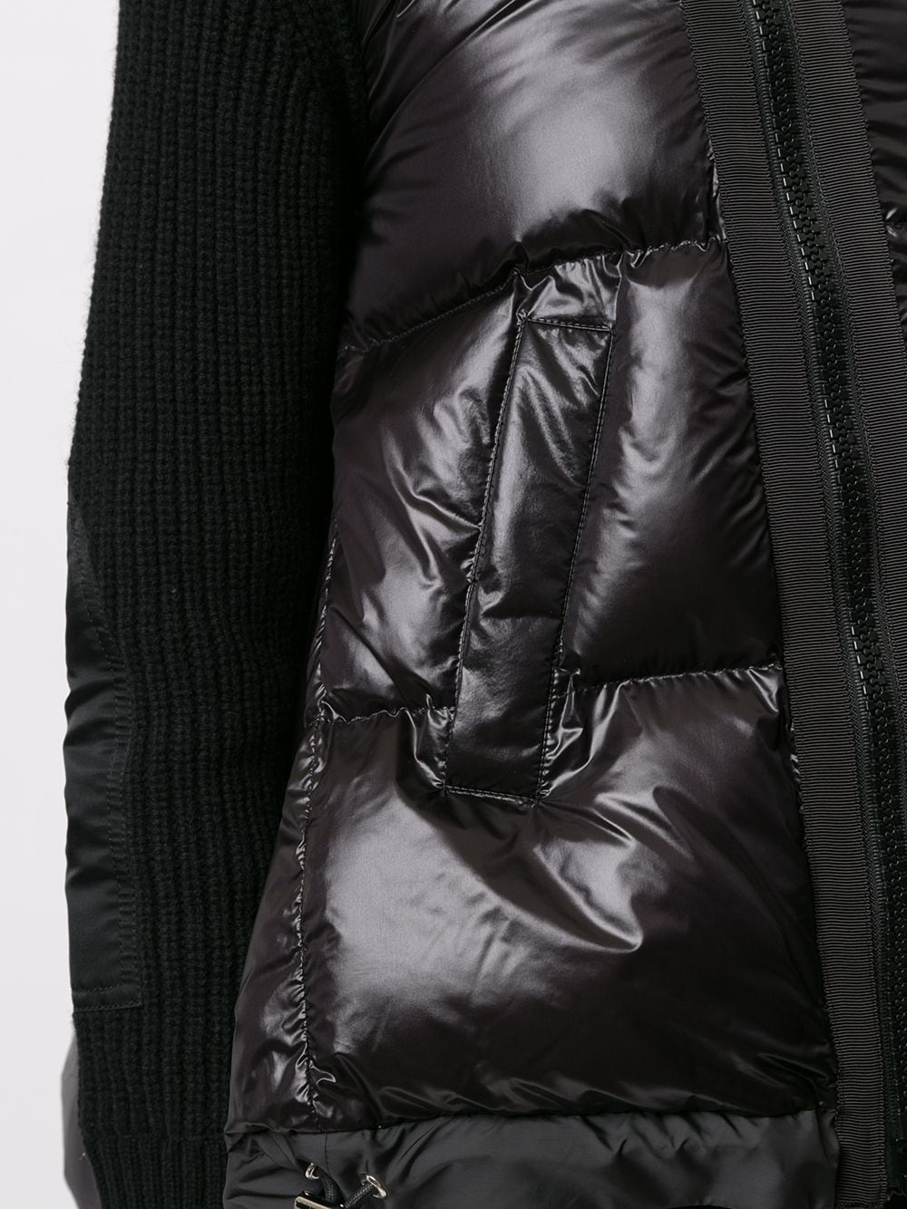 fitted puffer jacket - 5