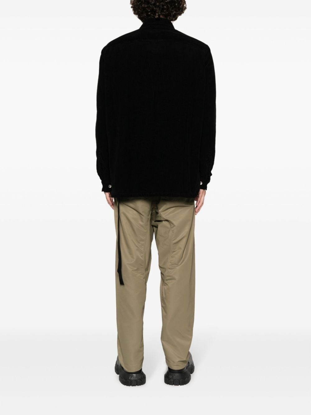 corduroy cotton shirt jacket - 4